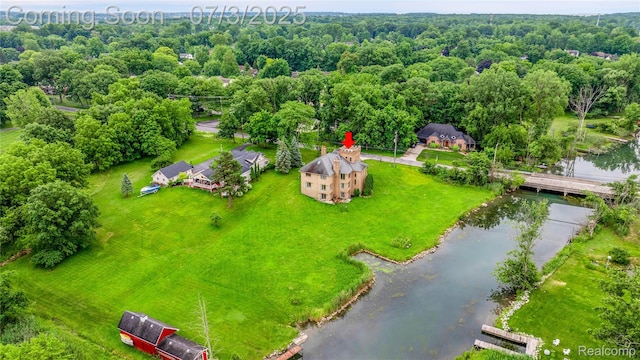 9000 Ferry Rd, Grosse Ile, MI 48138 - bird's eye view of a nearby body of water