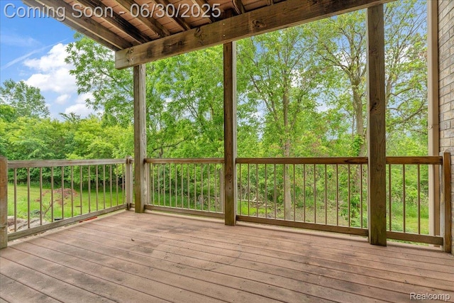 550 Kings Fairway Ct, Grand Blanc, MI 48439 - view of wooden terrace
