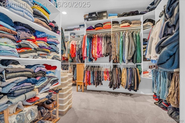 550 Kings Fairway Ct, Grand Blanc, MI 48439 - walk in closet featuring carpet floors