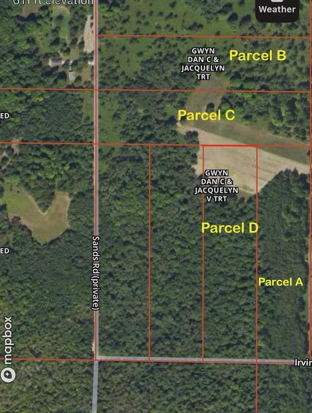 ParcelsA-D Sands Road, Kingsley, MI 49649