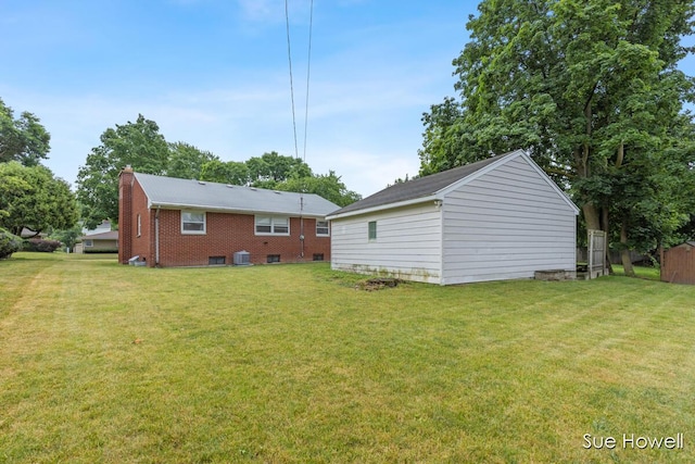 1547 Edith Ave NE, Grand Rapids, MI 49505 - back of house with a lawn and a chimney