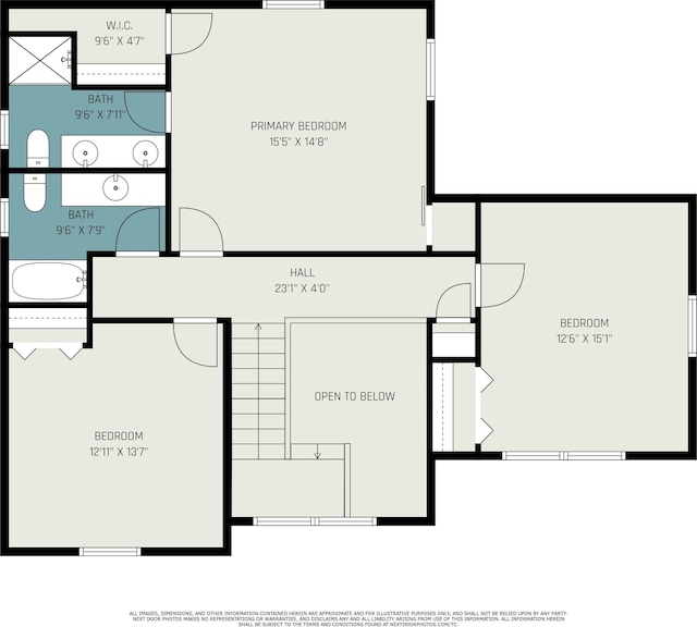 8601 Hathaway Rd, Kalamazoo, MI 49009 - view of home floor plan