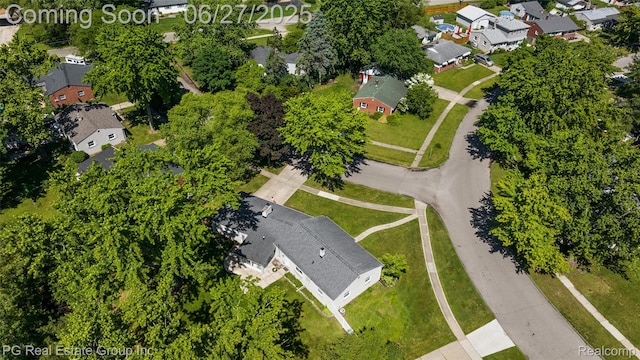 4550 Justine St, Shelby Twp, MI 48317 - aerial view of residential area