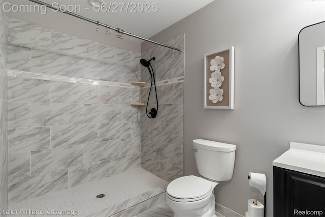 11785 Cardwell St, Dearborn Heights, MI 48150 - bathroom featuring vanity and a tile shower