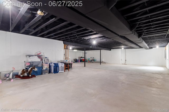 11785 Cardwell St, Dearborn Heights, MI 48150 - view of basement