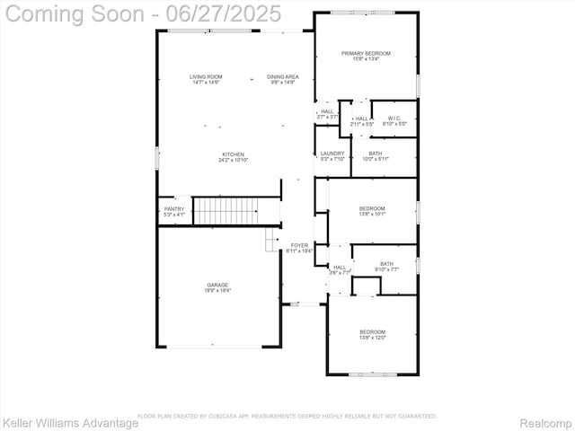 11785 Cardwell St, Dearborn Heights, MI 48150 - view of room layout