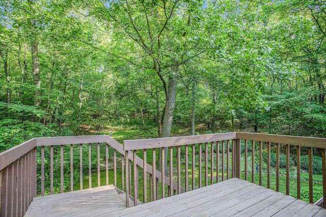 1769 Maple Ln, Benton Harbor, MI 49022 - view of wooden deck