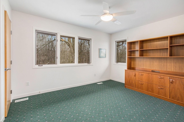 8023 Trail Rdg, Dexter, MI 48130 - unfurnished office with carpet and a ceiling fan