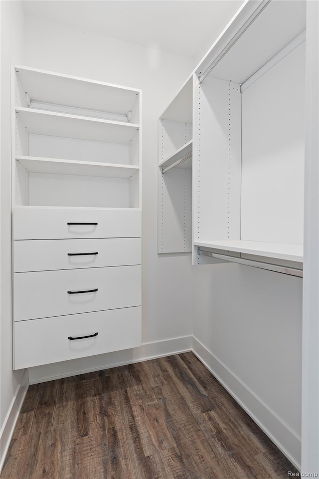 5216 Avery St, Detroit, MI 48208 - walk in closet featuring dark wood finished floors