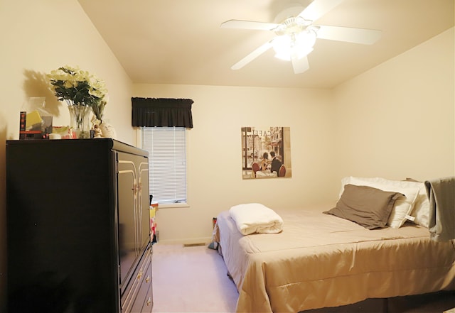 8141 N Elms Rd, Flushing, MI 48433 - bedroom featuring carpet and a ceiling fan