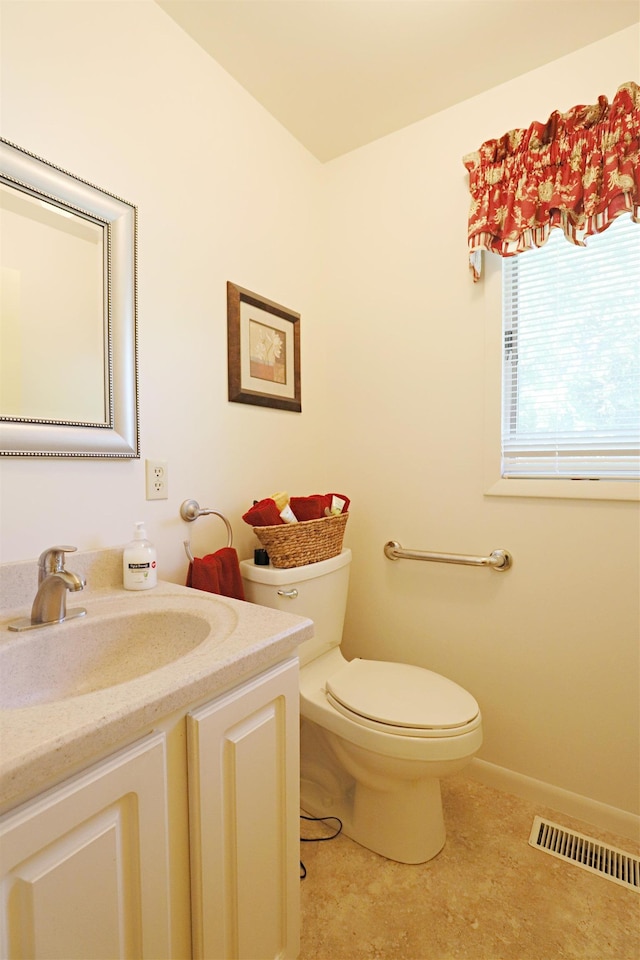 8141 N Elms Rd, Flushing, MI 48433 - half bath with vanity and toilet