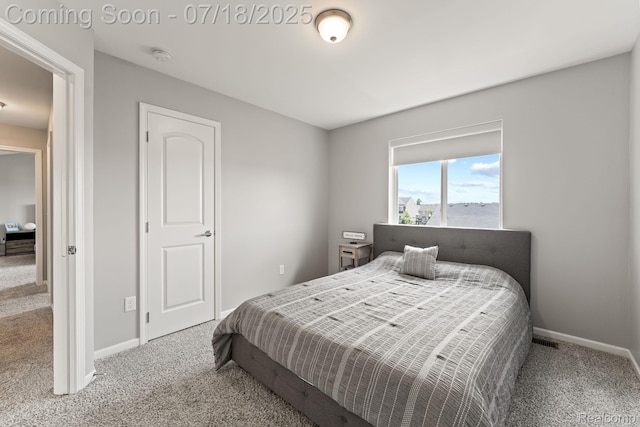 4074 Peach Tree Ln, Howell, MI 48843 - bedroom with carpet floors