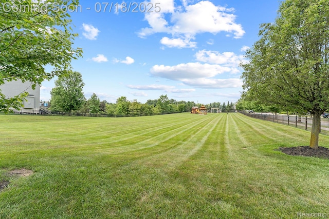 4074 Peach Tree Ln, Howell, MI 48843 - view of yard