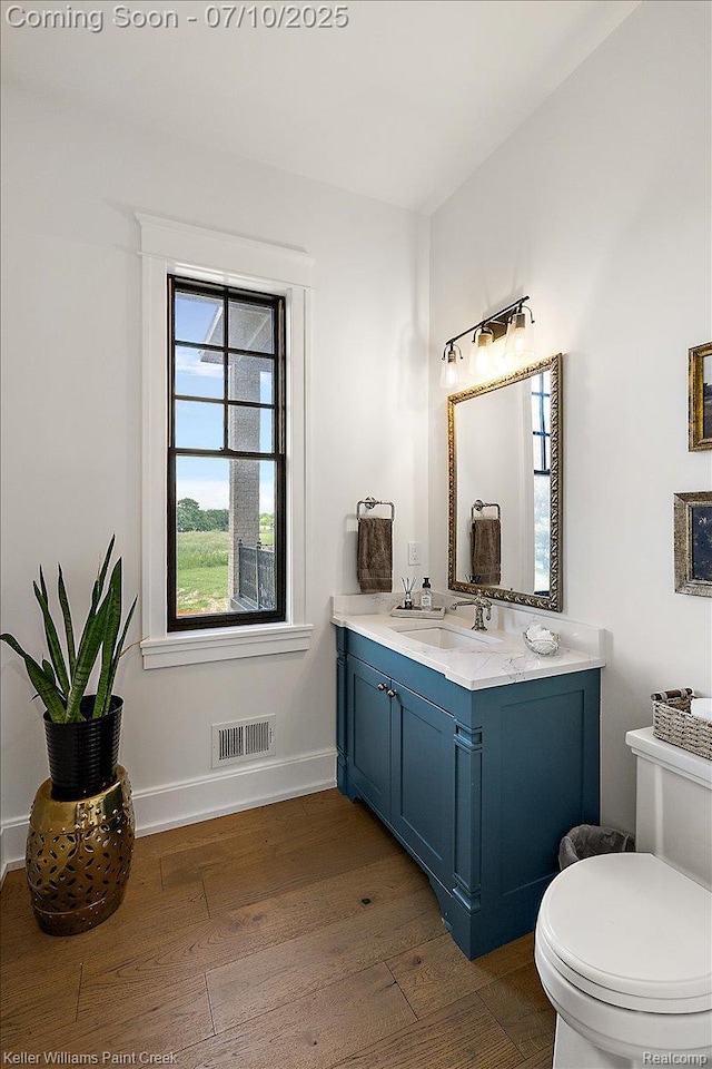 6295 Canter Creek Trl, Grand Blanc, MI 48439 - bathroom featuring double vanity and wood finished floors