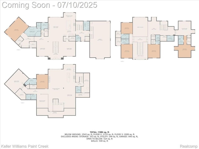 6295 Canter Creek Trl, Grand Blanc, MI 48439 - view of floor plan / room layout