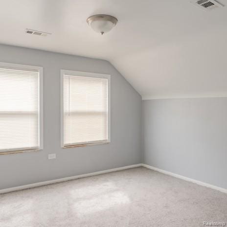 440 Jewell St, Southfield, MI 48220 - additional living space featuring lofted ceiling and carpet flooring