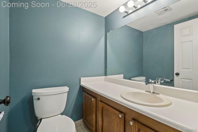 1481 Oakbrook E, Rochester, MI 48307 - half bath featuring vanity and tile patterned floors