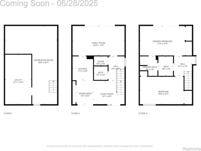 1481 Oakbrook E, Rochester, MI 48307 - view of property floor plan