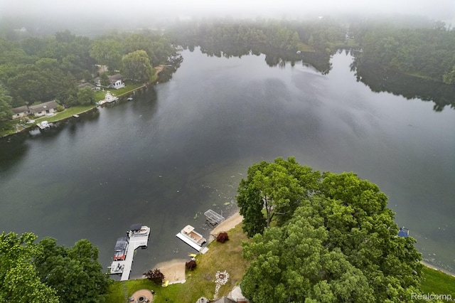 2624 Lynch, Highland, MI 48357 - drone / aerial view of a nearby body of water