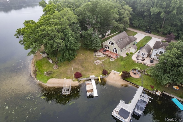 2624 Lynch, Highland, MI 48357 - view of property location with a nearby body of water