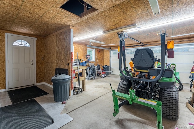 2624 Lynch, Highland, MI 48357 - below grade area with a garage