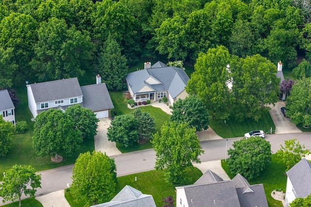 7520 Haflinger Cir, Kalamazoo, MI 49009 - aerial perspective of suburban area