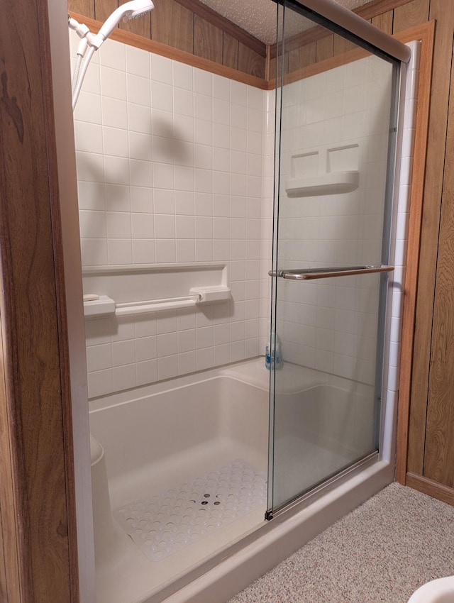 1310 Windridge Ln, Fremont, MI 49412 - full bath with an enclosed shower