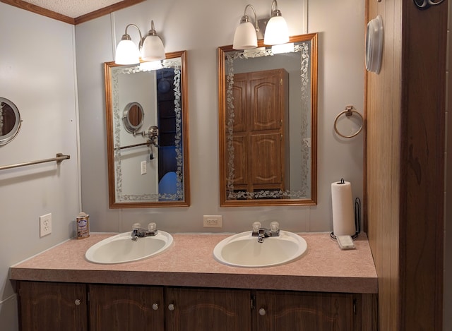 1310 Windridge Ln, Fremont, MI 49412 - bathroom featuring double vanity