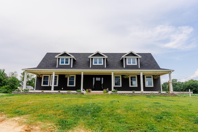 2634 Fitzgerald Ave, Fremont, MI 49412 - view of front of home featuring a front lawn and a porch