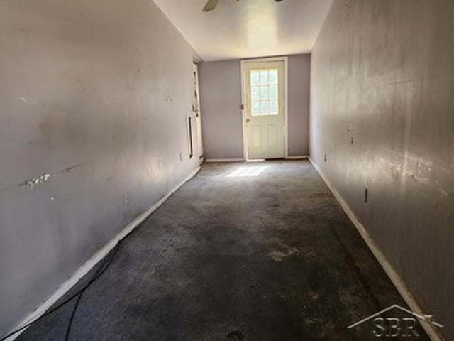 2502 Lynnwood Ave, Saginaw, MI 48601 - unfurnished room with baseboards and ceiling fan