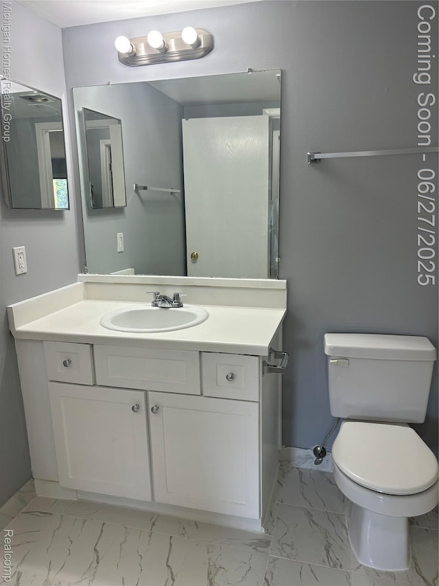 30028 W 12 Mile Rd, Farmington, MI 48334 - bathroom with marble finish flooring and vanity