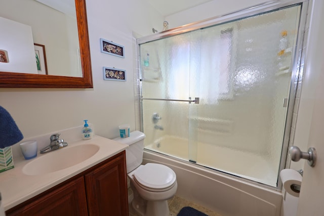 31467 Maple Island Rd, Dowagiac, MI 49047 - full bath with vanity and bath / shower combo with glass door