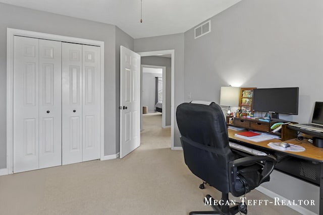 6641 Laguna Vista Dr NE, Rockford, MI 49341 - office area with light carpet and baseboards