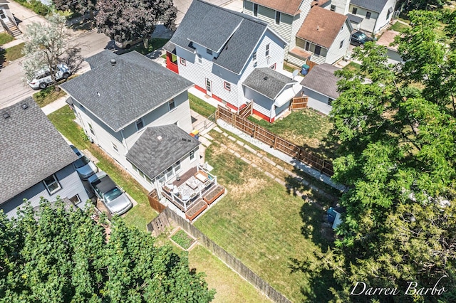 1118 Sibley St NW, Grand Rapids, MI 49504 - aerial perspective of suburban area