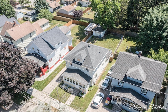 1118 Sibley St NW, Grand Rapids, MI 49504 - aerial perspective of suburban area