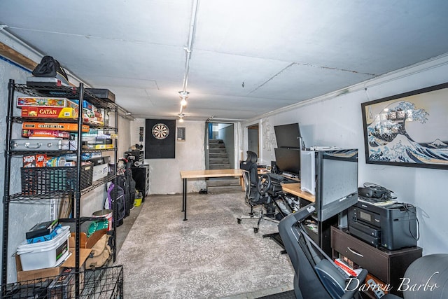 1118 Sibley St NW, Grand Rapids, MI 49504 - office featuring concrete floors