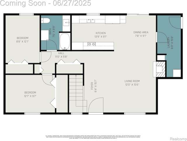 15375 Murray Rd, Byron, MI 48418 - view of property floor plan