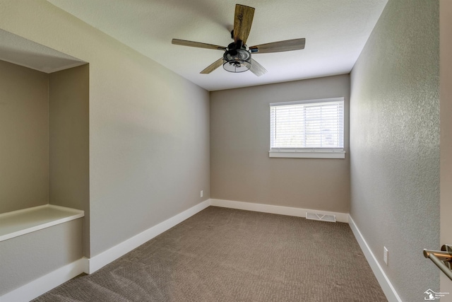 7558 Indian Rd, Temperance, MI 48182 - carpeted spare room featuring ceiling fan and baseboards