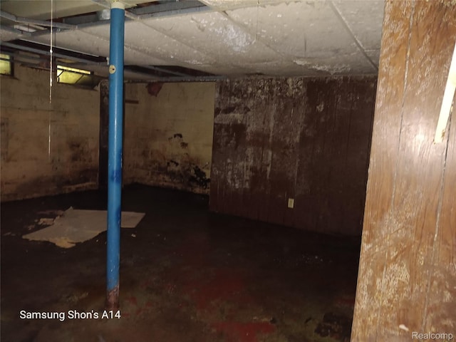 3375 Jacque St, Flint, MI 48532 - view of unfinished basement