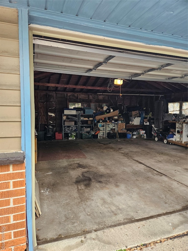 22638 Chippewa St, Detroit, MI 48219 - garage with a garage door opener