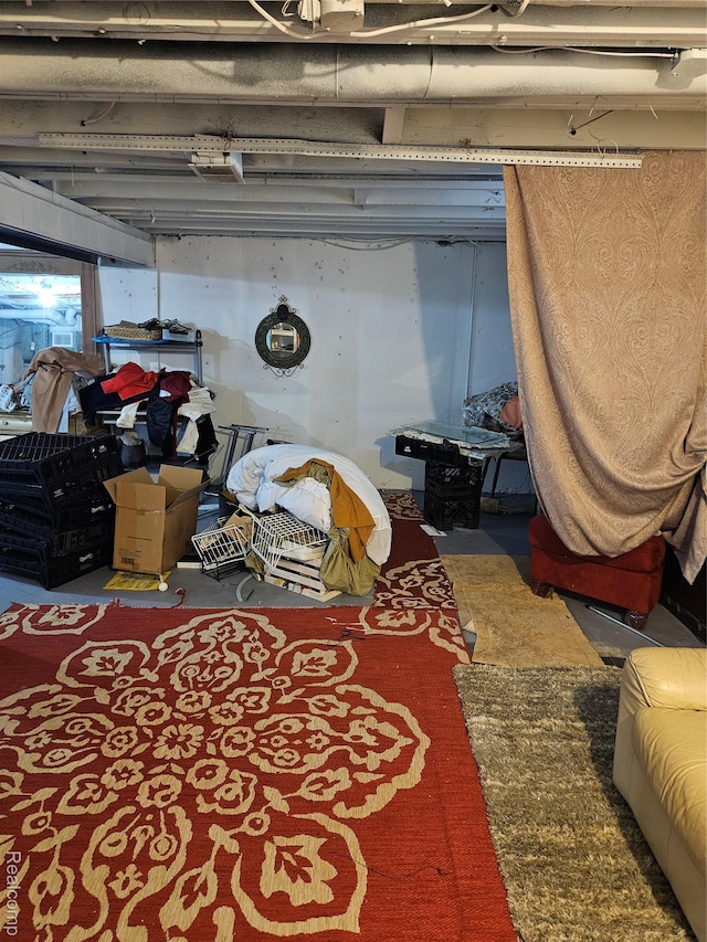 22638 Chippewa St, Detroit, MI 48219 - view of unfinished basement