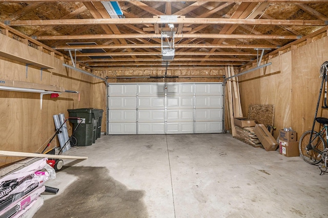 46317 Dequindre Rd, Rochester Hills, MI 48307 - garage featuring a garage door opener