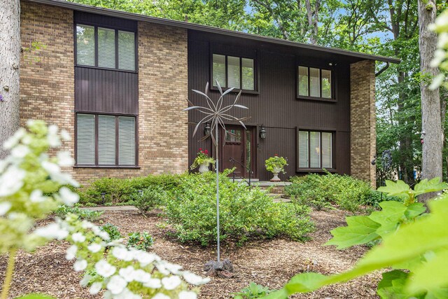 3924 Penberton Dr, Ann Arbor, MI 48105 - view of front of home featuring brick siding