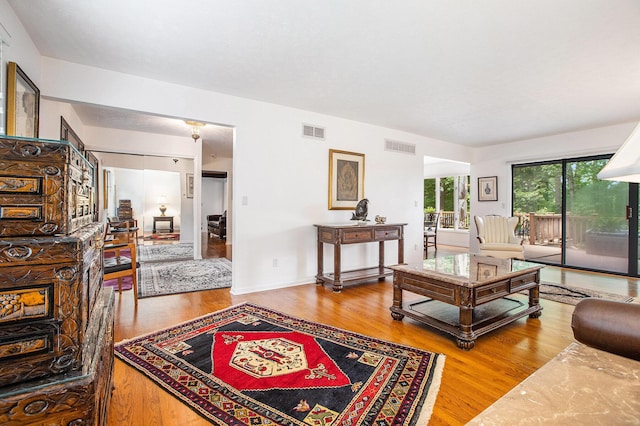 3924 Penberton Dr, Ann Arbor, MI 48105 - living area with wood finished floors