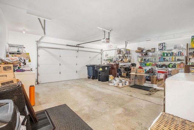 3924 Penberton Dr, Ann Arbor, MI 48105 - garage with a garage door opener