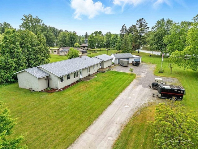 534 S Main St, Au Gres, MI 48703 - view of subject property featuring a tree filled landscape