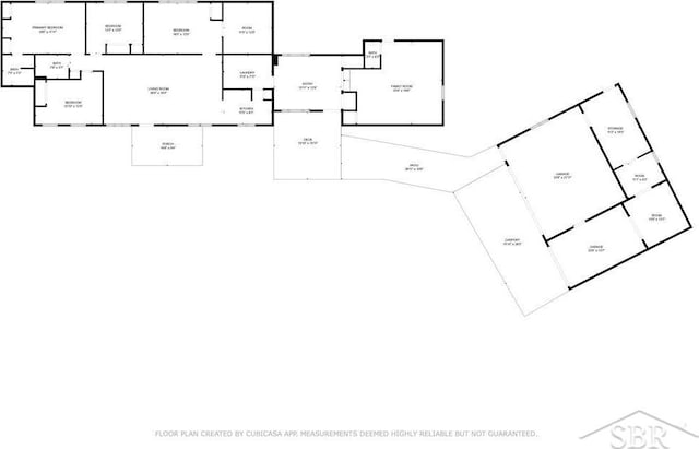 534 S Main St, Au Gres, MI 48703 - view of property floor plan