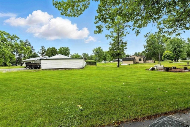 534 S Main St, Au Gres, MI 48703 - view of grassy yard