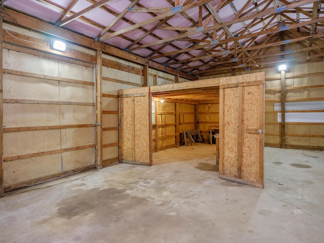 461 19th St, Otsego, MI 49078 - below grade area featuring a garage
