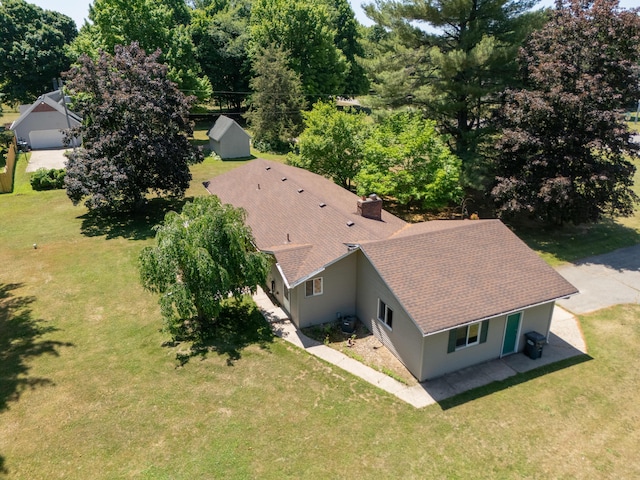 461 19th St, Otsego, MI 49078 - aerial view of property and surrounding area